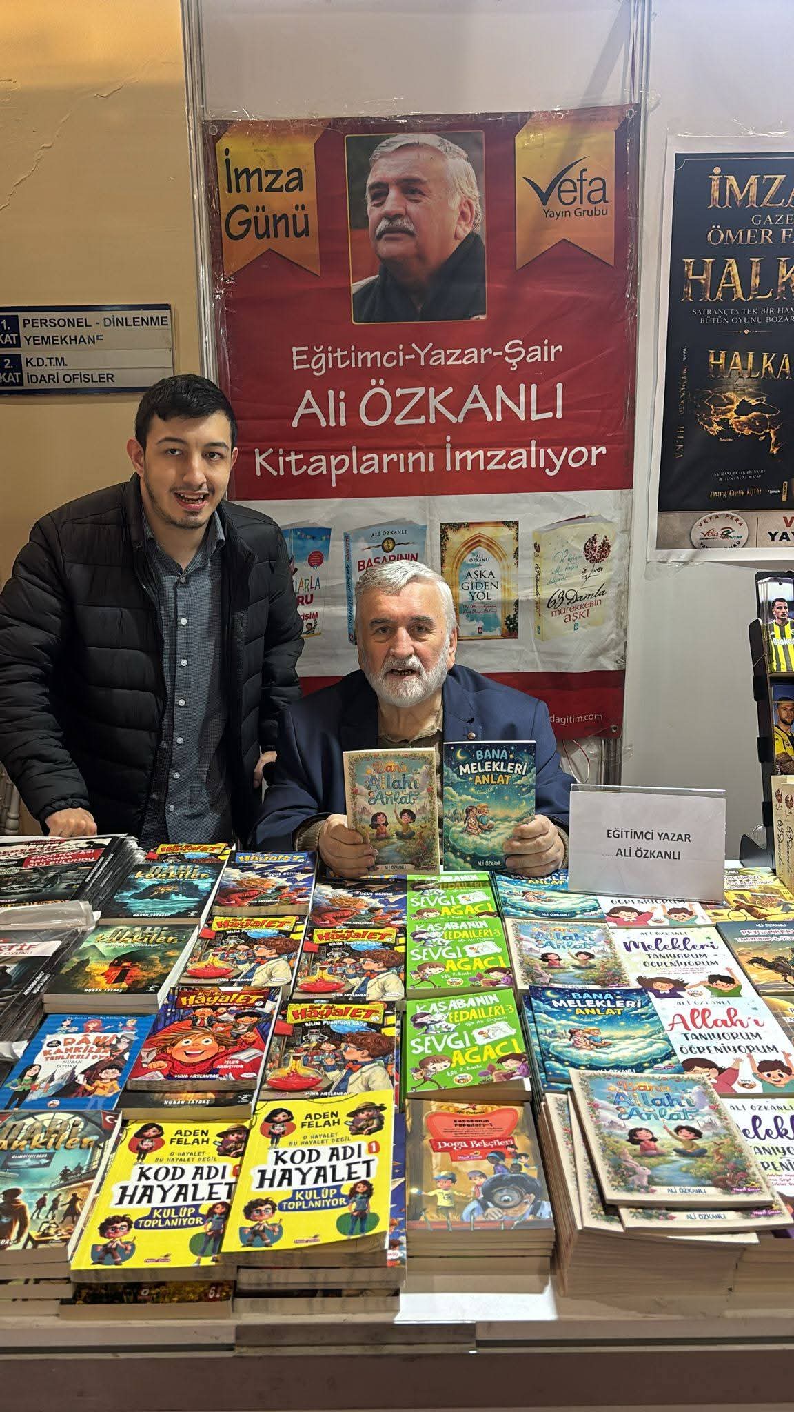 Ali Özkanlı 8. Kayseri Kitap Fuarı’nda