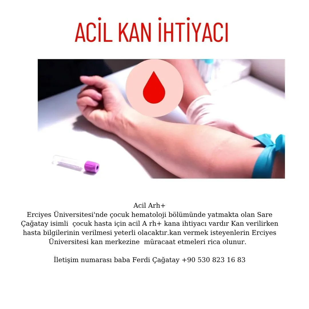 Acil Kan Aranıyor!