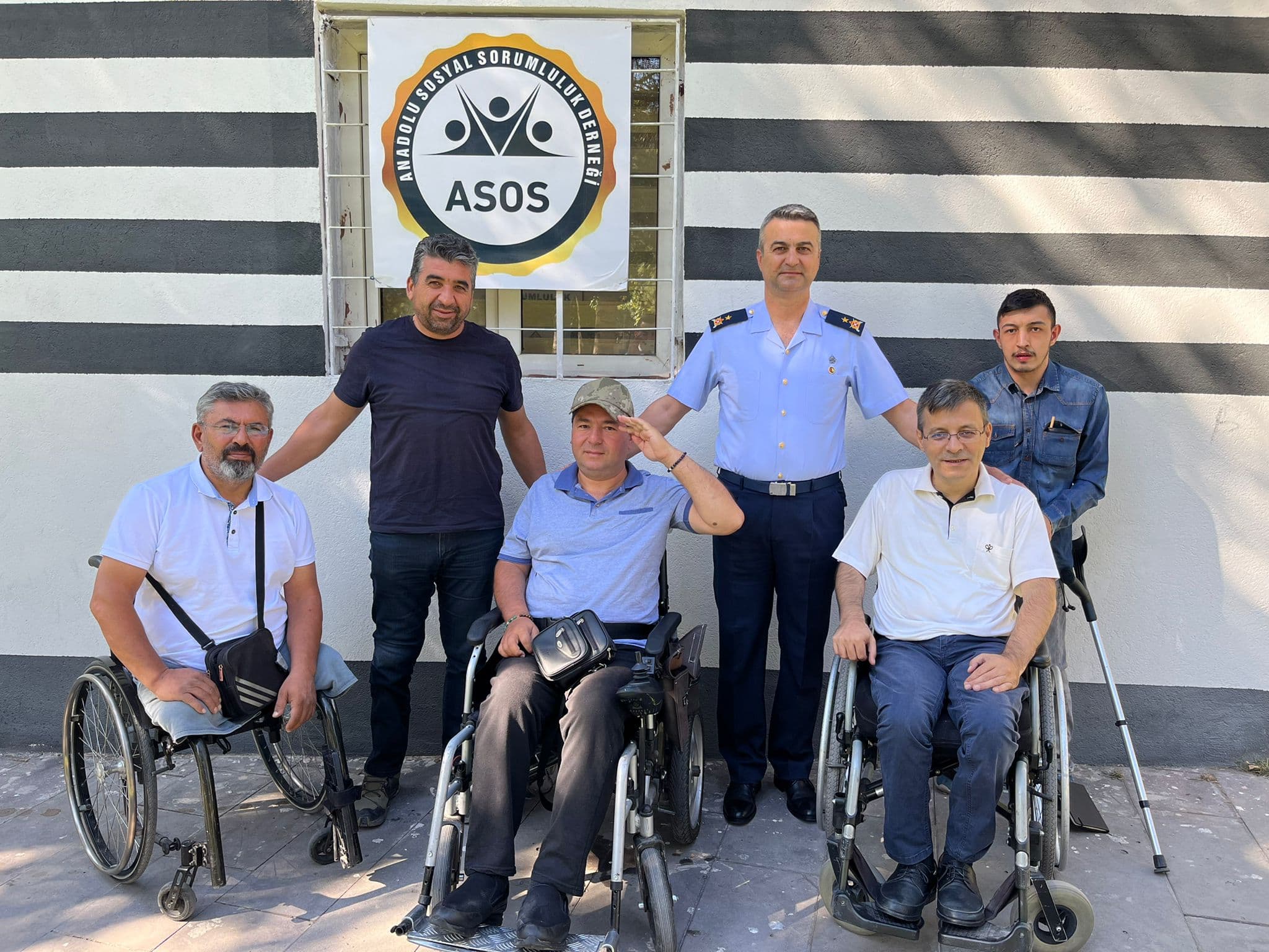 TUĞGENERAL TAŞAN’DAN ASOS’A ZİYARET