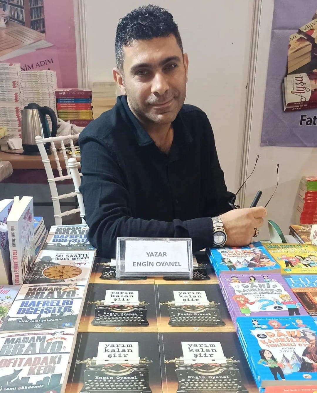 ENGİN OYANEL SEVENLERİYLE BULUŞTU