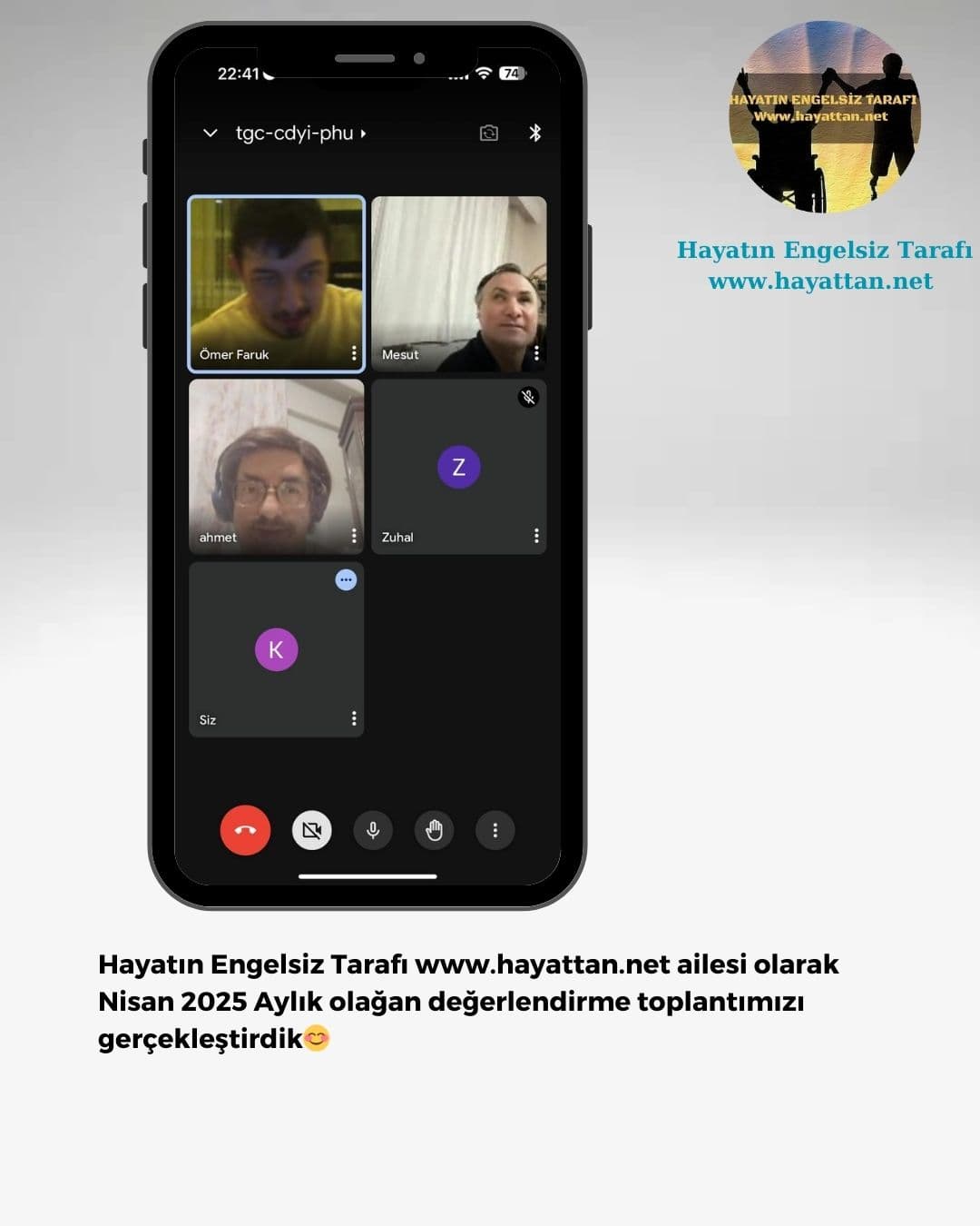 NİSAN 2025 Aylık Olağan Değerlendirme Toplantımız