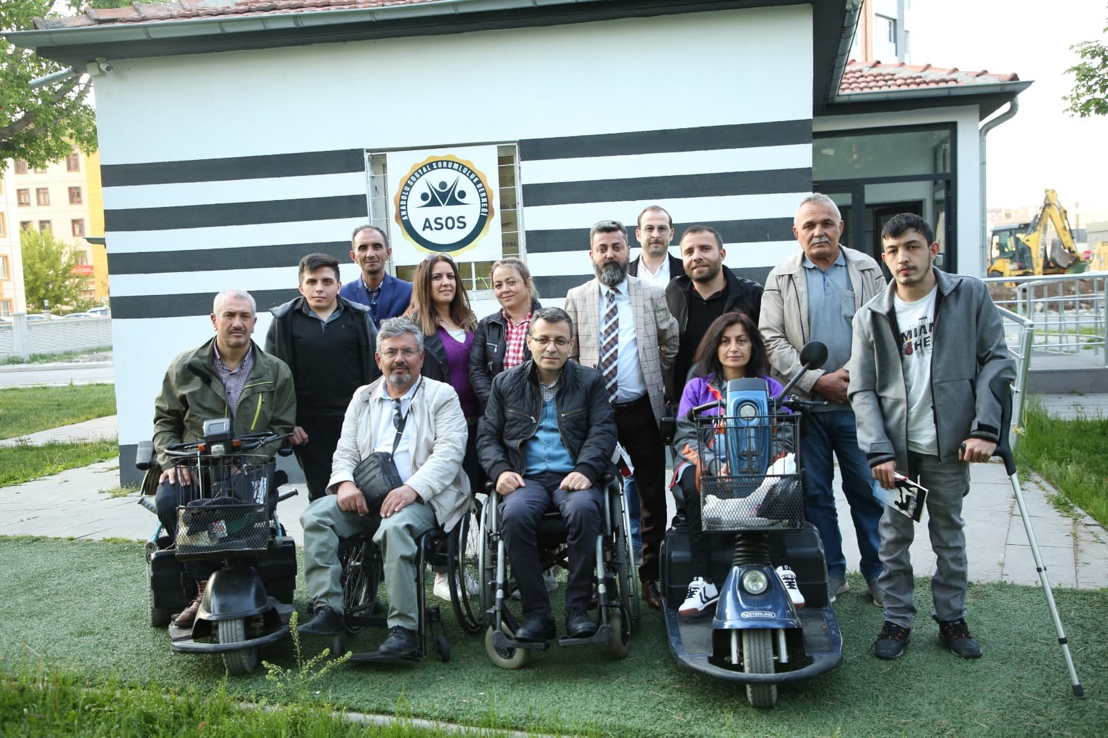 Deva Partisi Talas  İlçe Başkanı Murat Kurnaz’dan Anadolu Sosyal Sorumluluk Derneği ne (ASOS) Ziyaret