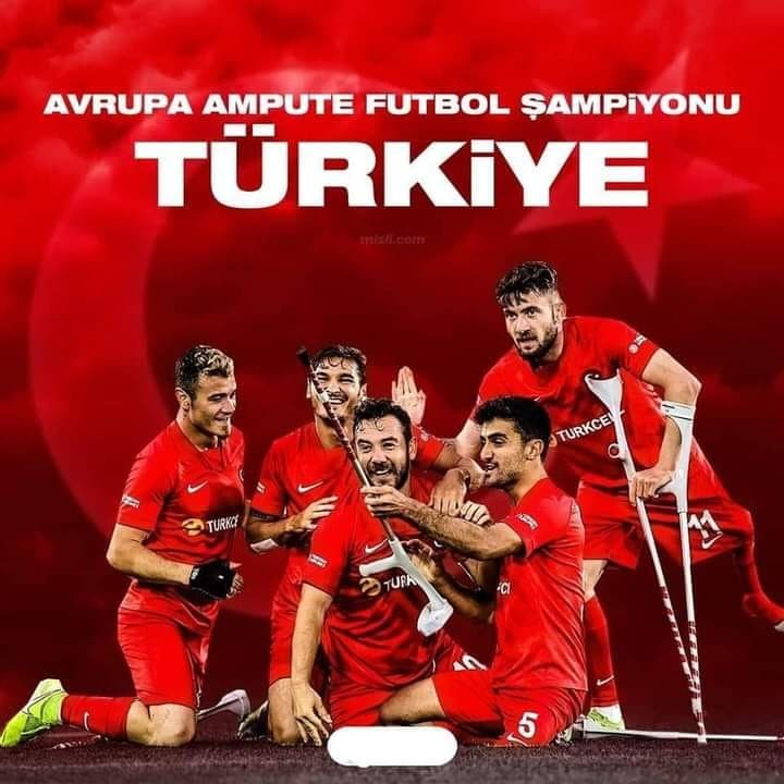 Ampute Milli Takımımıza Tebrik